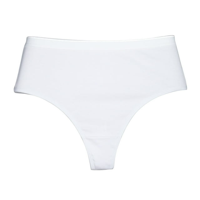 Tummy Control Underwear, High Rise Full Coverage Briefs for Plus Size Women, Smoothing Shapewear for Daily Comfort and Confidence. White M