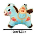 thumbnail image 4 of Getwin Indoor Adornment,Little Horse Pendant,13Cm Large Acrylic Horse Charm Traditional Chinese Festival Decoration with Red Horse Figurine Ornament for Home Wall Car Rearview, 4 of 5