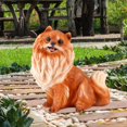 thumbnail image 4 of Dog Figurine Decor,High Simulation Resin Garden Garden Decor Figurine Decor Breakthrough Technology, 4 of 8