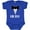 Royal Blue, variant on Inktastic Lil Bro Little Brother Mock Tuxedo Tux Boys Baby Bodysuit