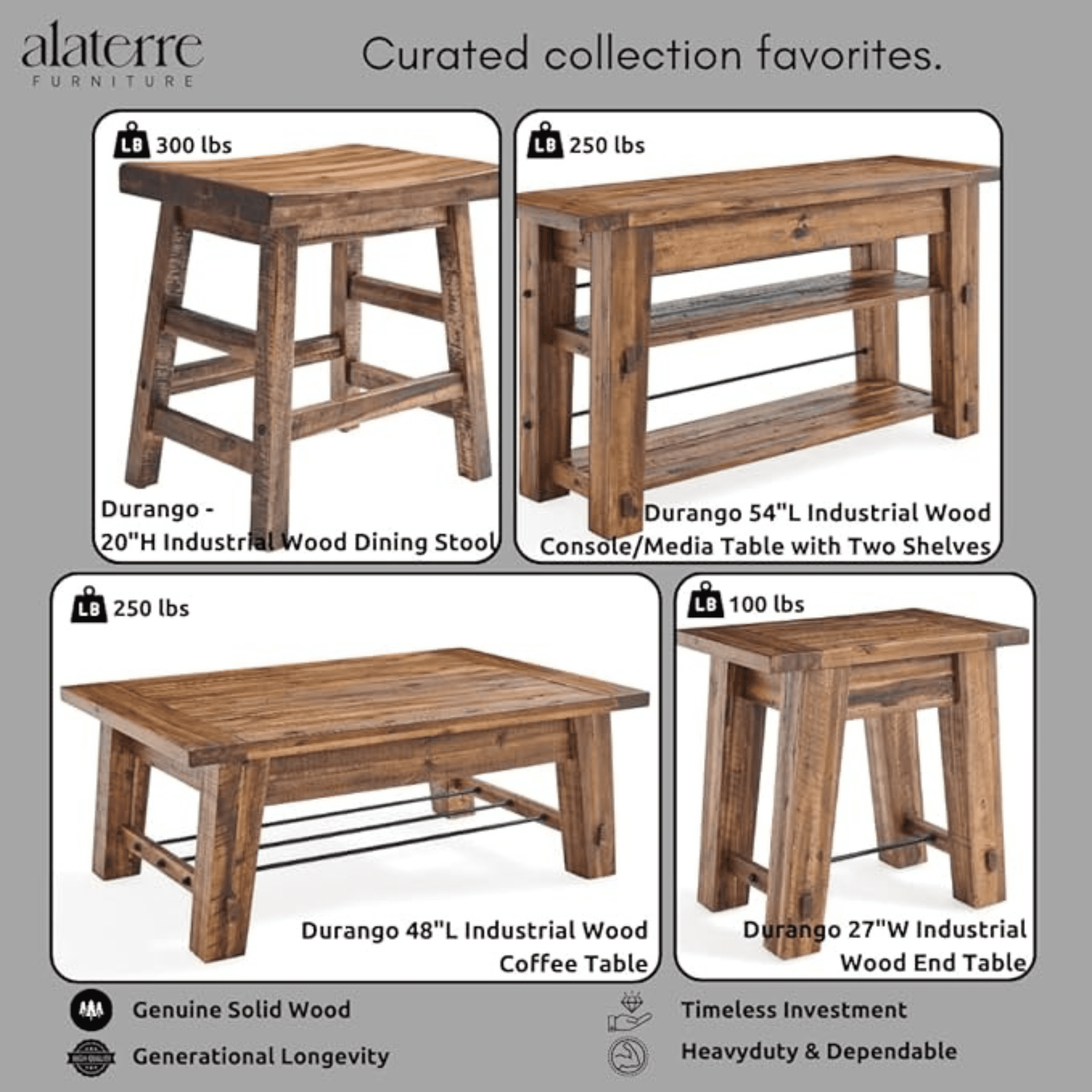 Alaterre Furniture Durango 20