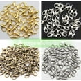 thumbnail image 3 of U8MO 50pcs 10/12/14/16/18/21mm Gold/Silver Lobster Claw Clasps Hook DIY Jewelry-Platinum-16x8mm, 3 of 9