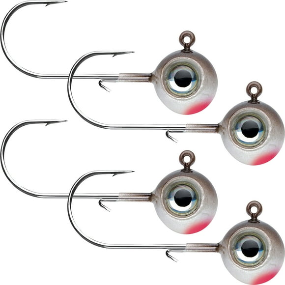 VMC 3/8 oz. Neon Moon Eye Jig - 4 Pack - Fathead