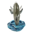 thumbnail image 3 of Ocean Marine Byron Bay Twin Great White Sharks Rising Above Water Wine Holder, 3 of 10