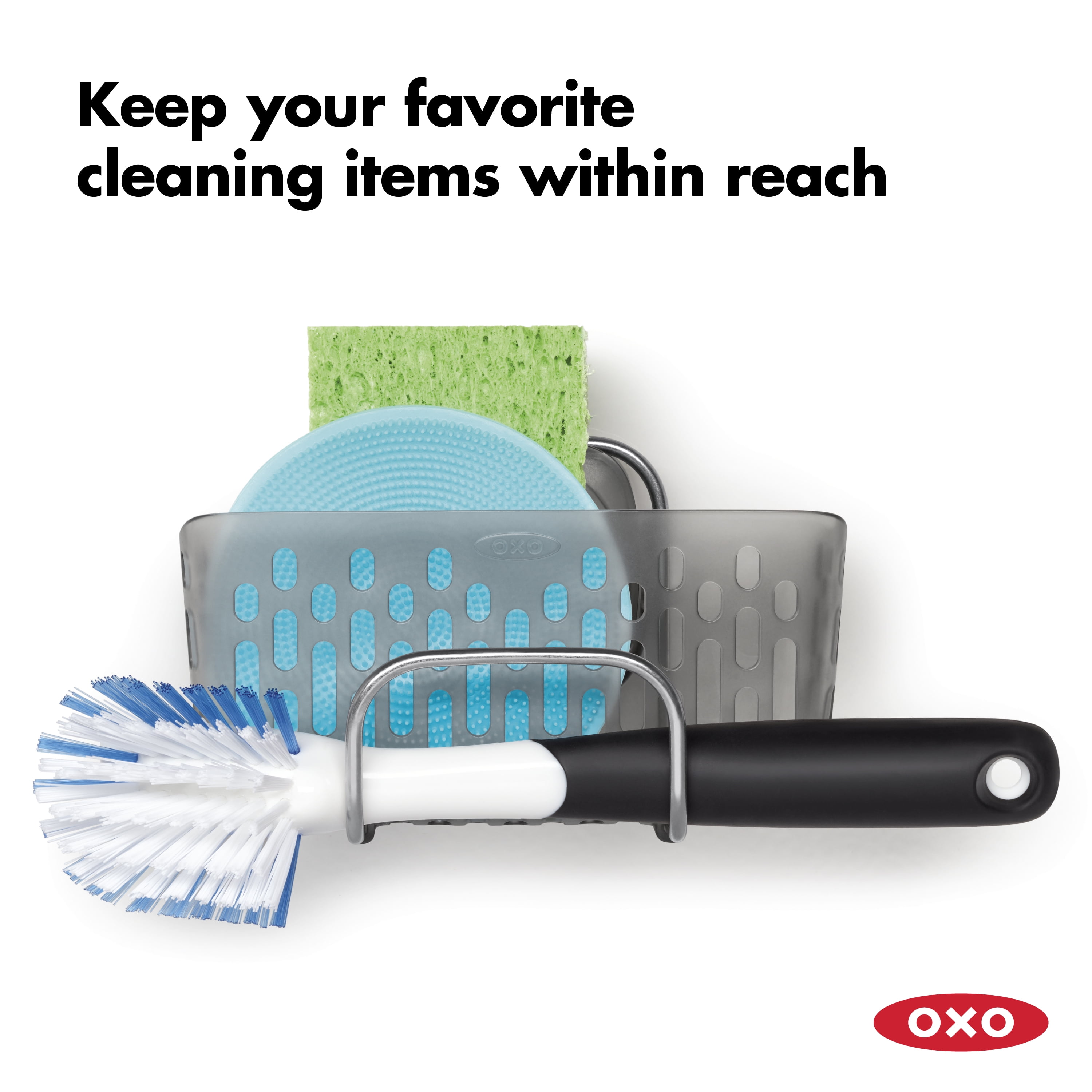 OXO StrongHold Suction Sink Organizer