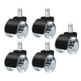 thumbnail image 1 of Juego de 5 Ruedas Giratorias Suaves Sunnimix para Silla de oficina, 1 of 8