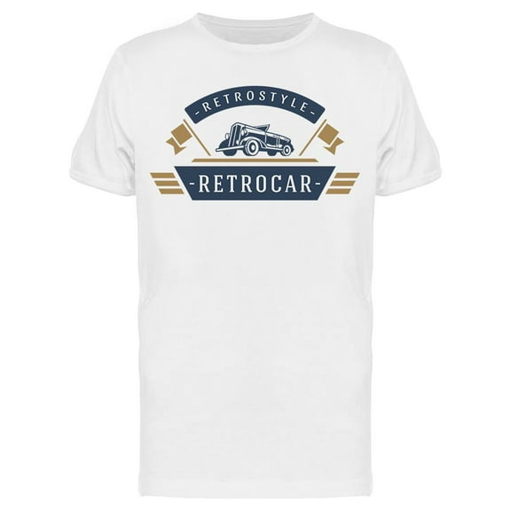 Retrostyle Retrocar T-Shirt Men -Image by Shutterstock, Male x-Large