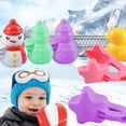 thumbnail image 2 of Vogacara Clip de bola de nieve de 4 piezas con mango, divertido fabricante de bolas de nieve para niños, fabricante de bolas de nieve para Juegos de césped, 2 of 6