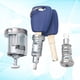 thumbnail image 2 of Scienceny Juego de bloqueo de encendido de coche, repuesto resistente al agua, fundido a presión, actualización modificada, accesorios de Vehículos, repuestos y accesorios Mis Azul, 2 of 6