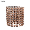 thumbnail image 2 of Manunclaims Napkin Rings, Pack of 10 Rhinestone Napkin Rings Diamond Adornment for Place Settings, Wedding Receptions, Dinner or Holiday Parties, Family Gatherings, 2 of 8