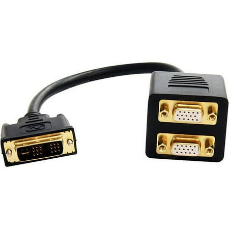 UPC: 0065030840651 | Startech 1  DVI-I Analog to 2x VGA Video Splitter Cable