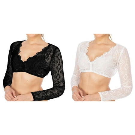 2-Pack Women 1PC Underwire Lingerie Lace Vest Women s Elegant Dirndl Blouse Black Dirndl Blouse Lace Blouse For Oktoberfest Lingerie Dark Lingerie Set Silk Full Body Lingerie for Women plus Size