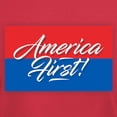 thumbnail image 3 of CafePress - America First T Shirt - Men's Classic Graphic Cotton T-Shirt, 3 of 4
