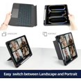 thumbnail image 2 of Funda para tablet WIWU para iPad 9/8/7.ª gen con teclado y trackpad, 10,5", 2 of 5