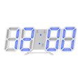 thumbnail image 1 of Reloj despertador digital LED 3D Reloj de pared Snooze Dormitorio Relojes electrónicos de W_Blue Zulema Reloj de pared digital 3D, 1 of 6