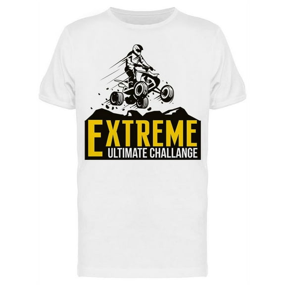 Extreme Atv Sport T-Shirt Men -Image by Shutterstock, Male x-Large