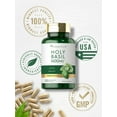 thumbnail image 5 of Holy Basil Extract 1600mg | 200 Capsules | Herbal Supplement for Men and Women | by Carlyle, 5 of 7