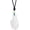 White, variant on Men's Agate Simple Dainty Cute Goldfish Koi Carp Fish Gemstone Lucky Amulet Pendant Necklace a Fish Leaping Over The Dragon Gate