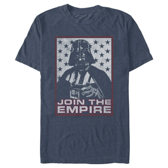 Men's Star Wars Join the Empire Graphic Tee Navy Blue Heather Small