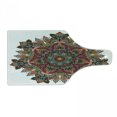 thumbnail image 1 of Mandala Cutting Board, Mandala Design Unifying Centre Eastern Sign Pattern Print Art, Decorative Tempered Glass Cutting and Serving Board, Wine Bottle Shape, Multicolor, by Ambesonne, 1 of 1