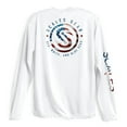 thumbnail image 5 of SCALES Men's Blue Seas Sleeve Performance Shirt Light Blue, 3XLarge Long Sleeve Shirt, 5 of 6