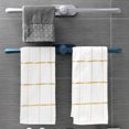 thumbnail image 2 of Advancent Soporte para almacenamiento de toallas, colgador en forma de T de succión de pared, organizador fuerte para ahorrar espacio, accesorios de Juegos de accesorios de baño Blanco Advancent  HA065569-01, 2 of 6