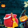 thumbnail image 4 of Escultura de resina de halloween, mini regalo decorativo de escritorio para el hogar y la oficina XBTCLXEBCO Cubo rojo;2.5cm*2.2cm, 4 of 6