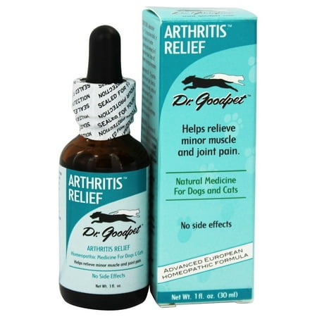 Dr. Goodpet - Arthritis Relief Homeopathic Formula For Dogs & Cats - 1 fl. (Best Dog Medicine For Arthritis)