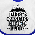 thumbnail image 4 of Inktastic Colorado Daddy Hiking Buddy Boys or Girls Baby Bib, 4 of 4