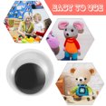 thumbnail image 4 of FESTFENDS 50Ud Ojos De Seguridad Multicolor Para Proyectos De Amigurumi Y Muñecos Hechos A Mano, 4 of 6