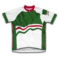 thumbnail image 1 of Chechen Republic of Ichkeria Flag Short Sleeve Cycling Jersey  for Women - Size XL, 1 of 3