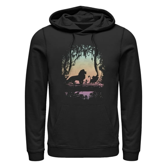 Men's Lion King Best Friends in Paradise  Pull Over Hoodie