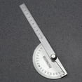 thumbnail image 6 of LABSERRON Protractor With Swing Arm 2Pcs 180 Degree Stainless Steel Measuring Tool 100Mm Silver, 6 of 8