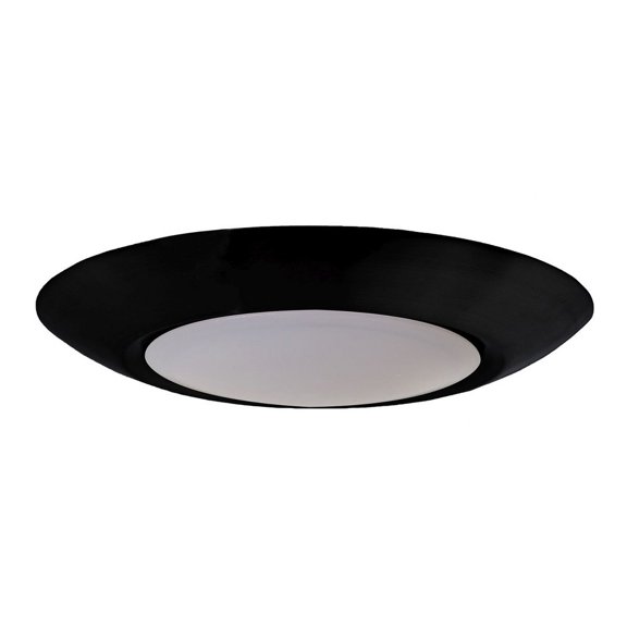 Craftmade X9006-Led Led Flushmount 6" Wide Led Flush Mount Ceiling Fixture - Black