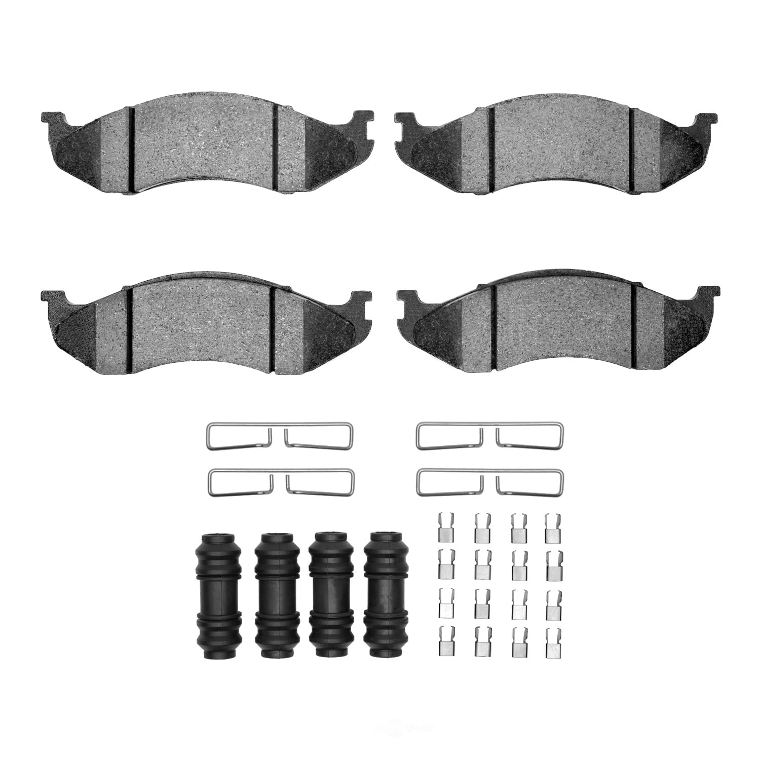 Dynamic Friction Company 1400-0477-01 DFC Ultimate Duty Performance Brake Pads and Hardware Kit