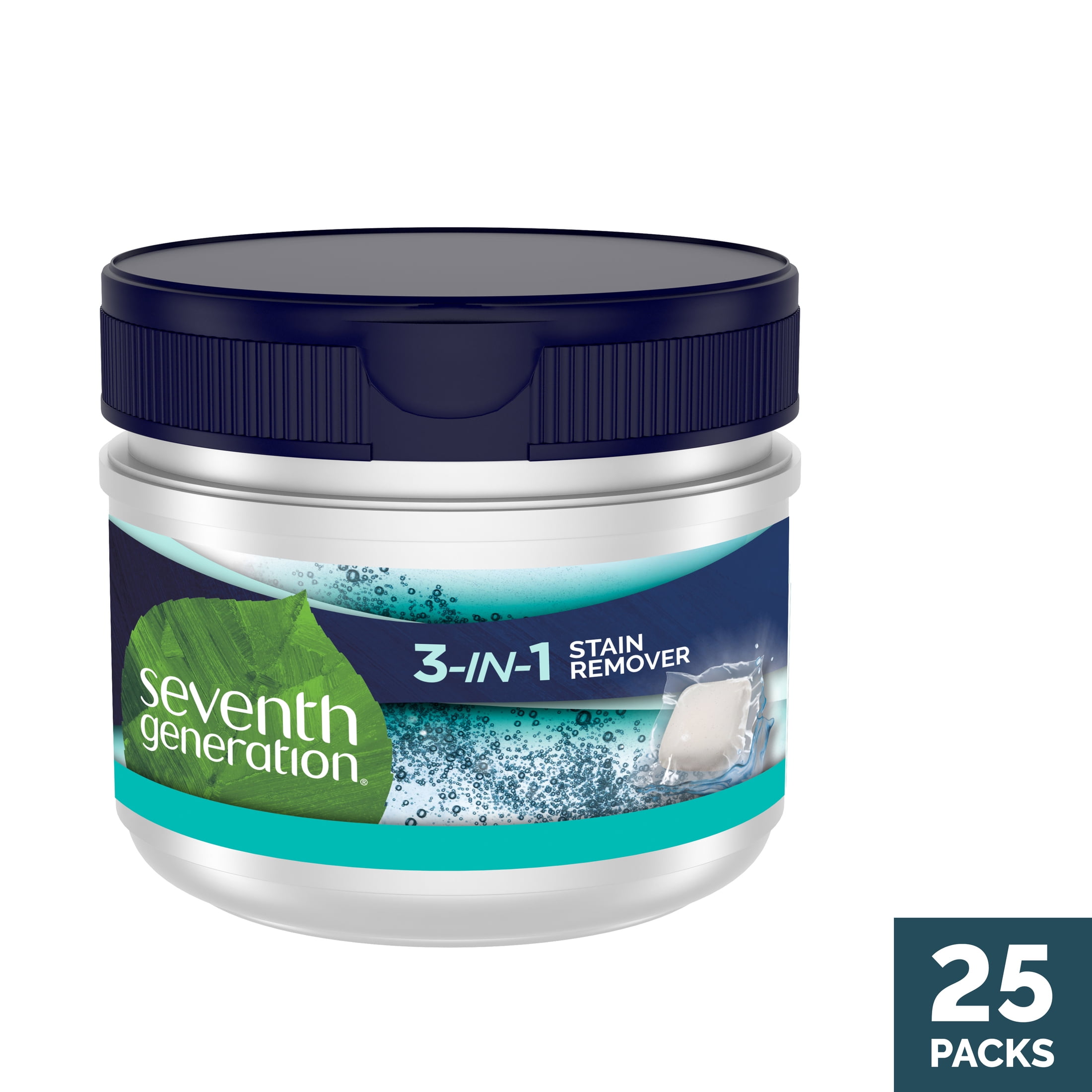 Seventh Generation 3in1 Oxy Booster Stain Remover Packs 25 count