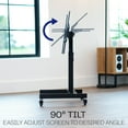 thumbnail image 4 of VIVO Low Height TV Cart for 32 to 75 inch Screens, 4 of 8