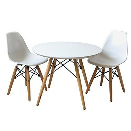 Buschman Set of White Eames Style Kids Dining Room Mid Century ... Buschman Set of White Eames Style Kids Dining Room Mid Century ...