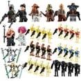 thumbnail image 1 of Set de 34 Figuras de Soldados Alienígenas y Droides de Guerra Espacial – Personajes de Bloques de Construcción de Ciencia Ficción con Accesorios, Juguete Coleccionable para Niños y Fanáticos, 1 of 10