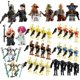 thumbnail image 1 of ModiBricks 34 Piezas Figuras de Bloques de Construcción Ninja, Set de Mini Figuras de Cazadores Recompensa Robot para Niños, 1 of 10