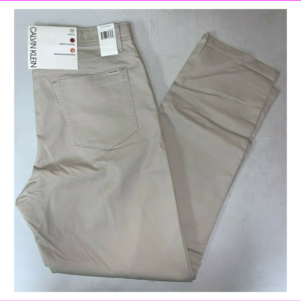 Calvin Klein Mens Pant Waist Stretch 