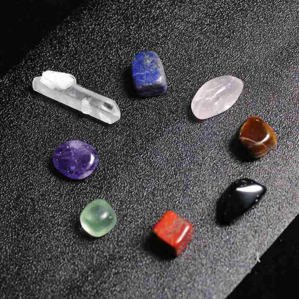 Buy Chakra Stones Healing Crystals Set Of 8, Tumbled And Polished, For ...