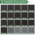 thumbnail image 7 of Unique Bargains Sandpaper Hook & Loop Sanding Sheets 230x93mm Black 30 Pcs 320 Grit Efficient Grinding and Polishing Automobile Manufacturing and Repair Woodworking, 7 of 7