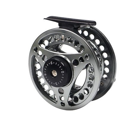 For CNC Machined All-Metal Fly Fishing Reel 5/6 Weight Adjustable Drag Saltwater Compatible
