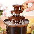 thumbnail image 4 of Juicer,Chocolate Fondue Enjoy Delicious Chocolate FConvenient And Fun: The CFF3BR 3 Tier Chocolate Fondue Allows You To Enjoy The Deliciousness Of Chocolatondue At Home, 4 of 4