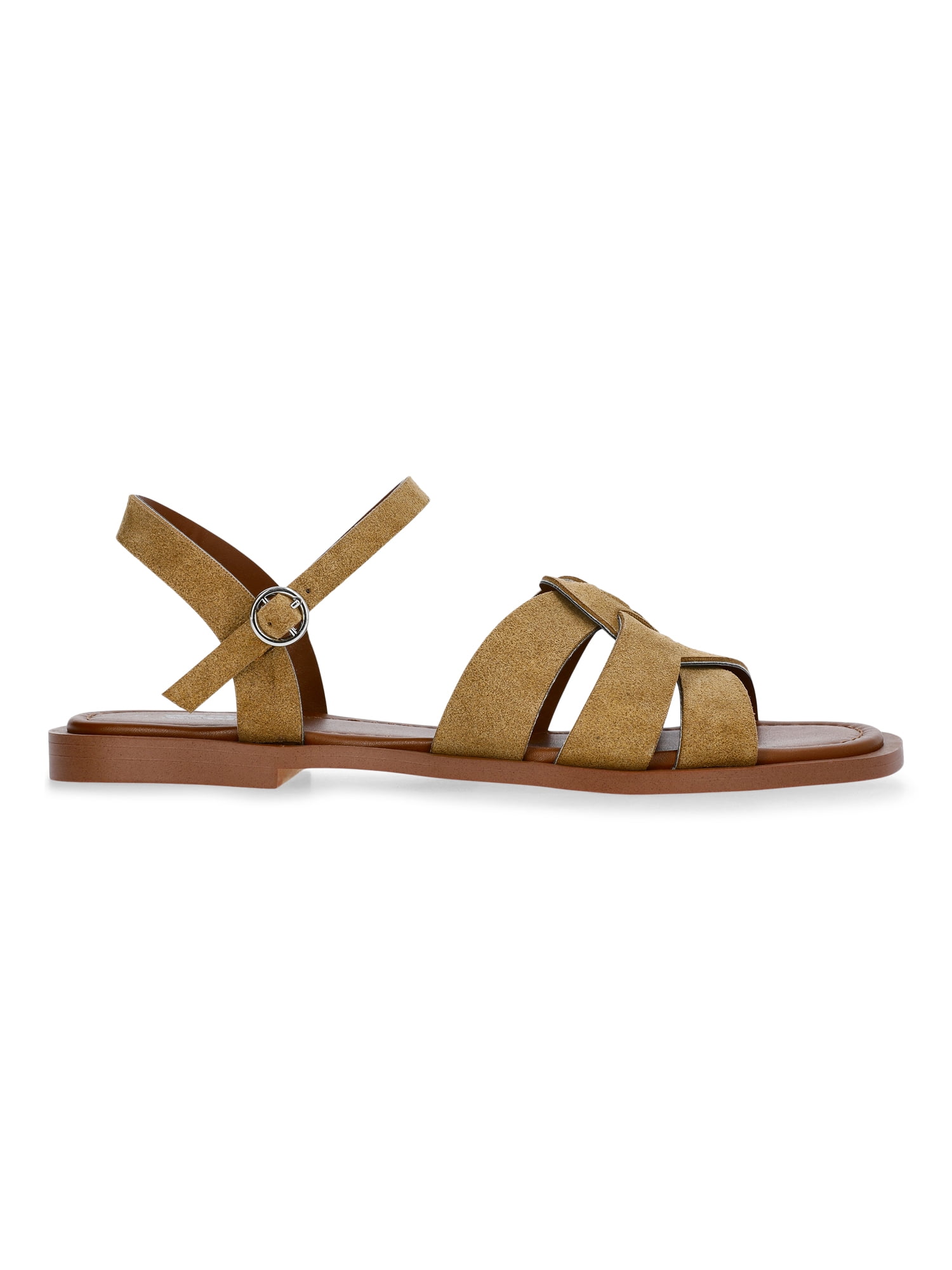 Weekend Academy Girls Faux Suede Sandals