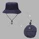 thumbnail image 4 of Bolsa de almacenamiento, gorro de lavabo, sombrero de pescador impermeable de secado rápido de verano, sombrero fino de montañismo para exteriores, sombrero de sol para hombre y mujer, 4 of 4