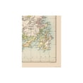 thumbnail image 2 of Historic Map - Newfoundland Canada - Bartholomew 1892 - Vintage Wall Art, 2 of 4