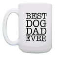 thumbnail image 2 of ThisWear Funny Dog Mug Best Dog Dad Ever Dog Gag Gifts Gift 15oz Coffee Mug, 2 of 4