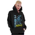 thumbnail image 3 of Street Fighter 90s Gamer Chun-Li Hoodie Sweatshirt Women Men Brisco Brands S, 3 of 6